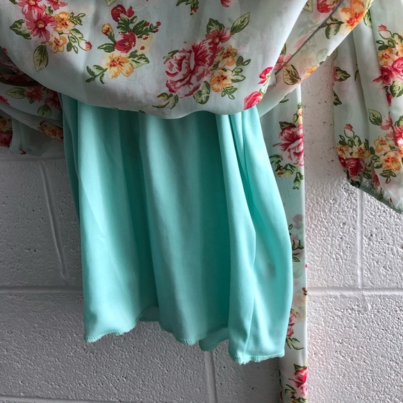 Floor Length Maxi Summer Floral Dress - Picture 7 of 8